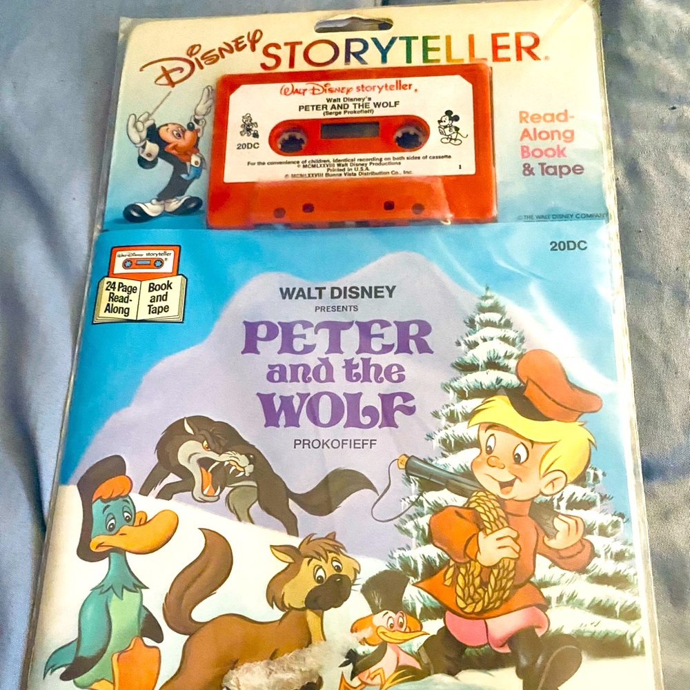 Vintage Disney Storytelling series in original packaging